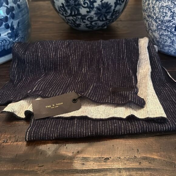 NWT rag & bone Finch Cashmere Scarf - Picture 2 of 6